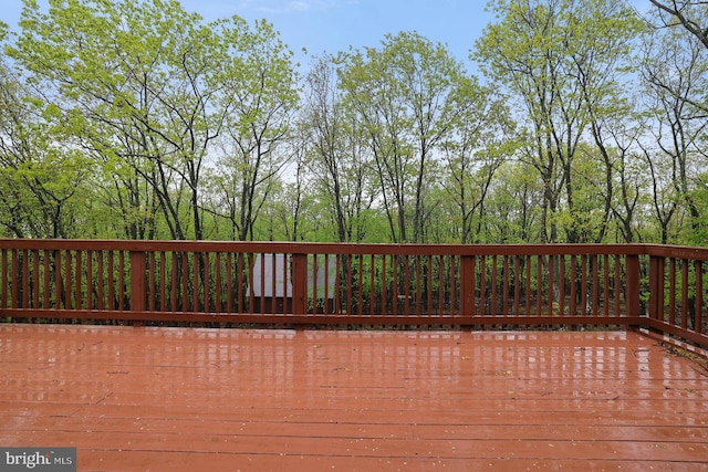 view of deck