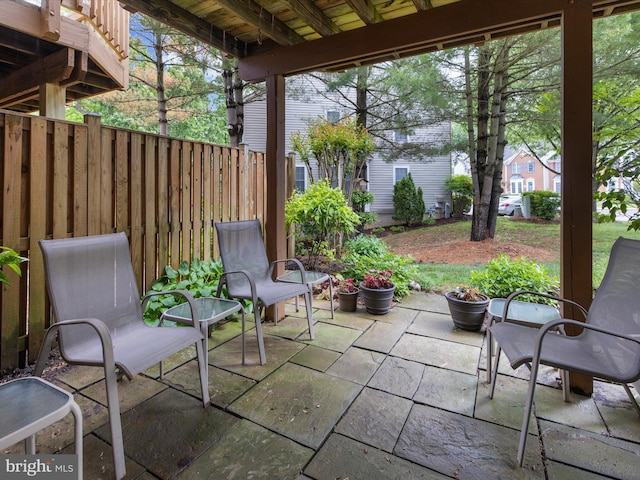 1413 Peregrine Path, Arnold, MD 21012 - view of patio with fence