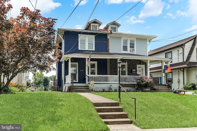 564 9th Ave, Prospect Park, PA 19076 - traditional style home with a porch and a front yard