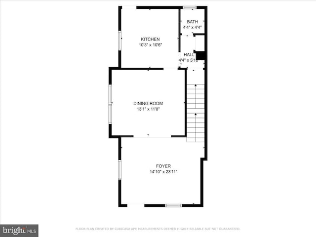564 9th Ave, Prospect Park, PA 19076 - view of room layout