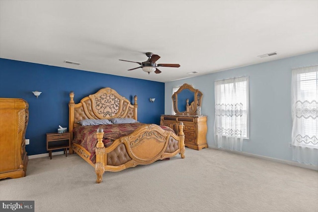 313 Indianhead Ct, Woodstock, VA 22664 - bedroom featuring carpet floors, ceiling fan, and baseboards