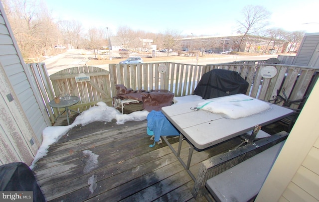 290 Hilltop Ln, Annapolis, MD 21403 - view of wooden terrace