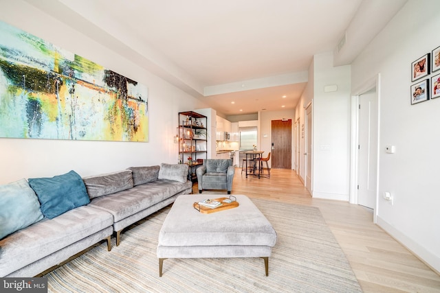 45 Sutton Sq SW Unit Ph11, Washington, DC 20024 - living room with light wood finished floors