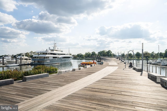 45 Sutton Sq SW Unit Ph11, Washington, DC 20024 - dock area with a water view