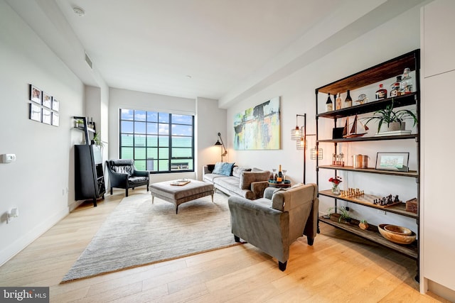 45 Sutton Sq SW Unit Ph11, Washington, DC 20024 - living area with light wood-style flooring
