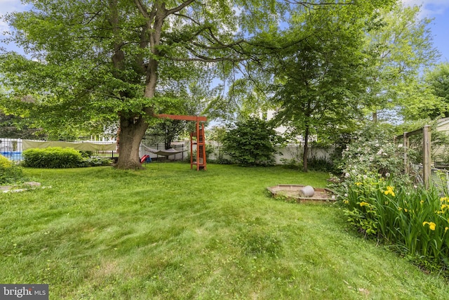 15 Renee, Lawrence Township, NJ 08648 - view of yard with a playground