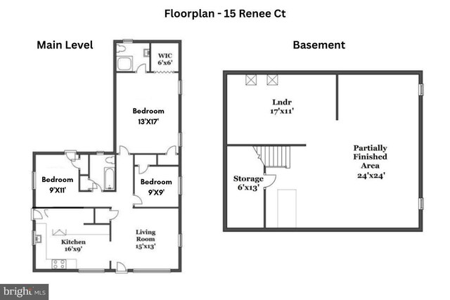 15 Renee, Lawrence Township, NJ 08648 - property floor plan