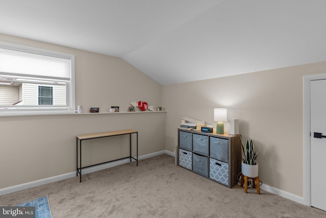 669 Worthington Dr, Warminster, PA 18974 - bonus room with vaulted ceiling, carpet, and baseboards