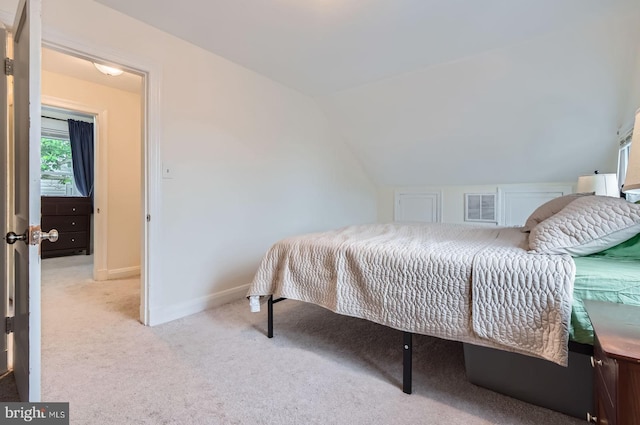 5622 Pilgrim Rd, Baltimore, MD 21214 - bedroom with light carpet and lofted ceiling