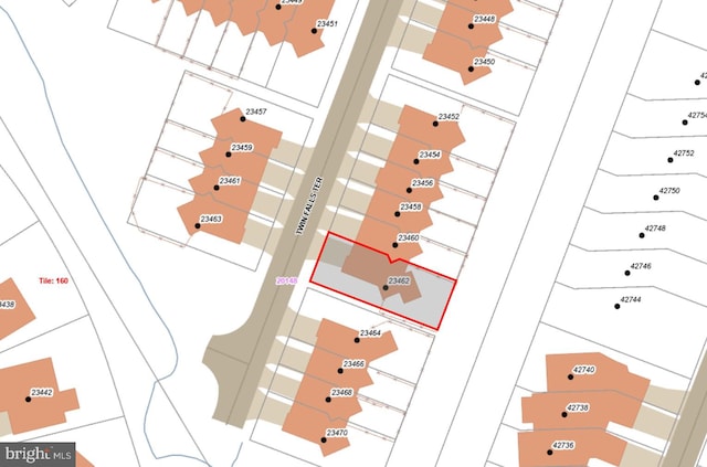 23462 Twin Falls Ter, Ashburn, VA 20148 - map / location