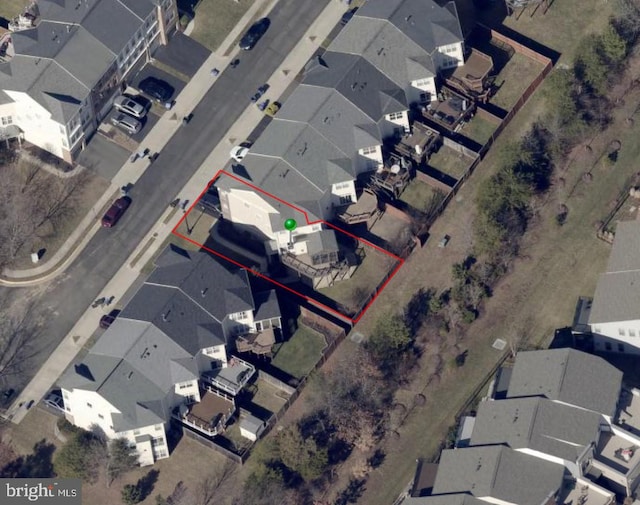 23462 Twin Falls Ter, Ashburn, VA 20148 - map of property location with property boundaries highlighted