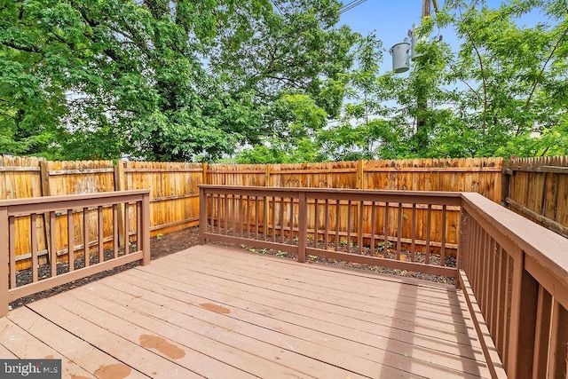 1214 Barnaby Ter SE, Washington, DC 20032 - deck with a fenced backyard