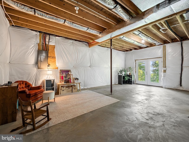439 Windy Way, Front Royal, VA 22630 - below grade area featuring electric panel