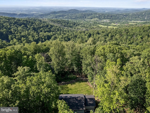 439 Windy Way, Front Royal, VA 22630 - view of property location featuring a forest and a mountainous background