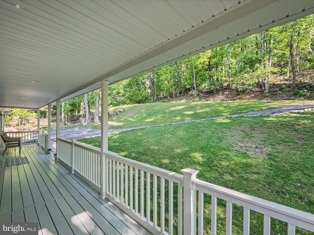 439 Windy Way, Front Royal, VA 22630 - porch with a lawn