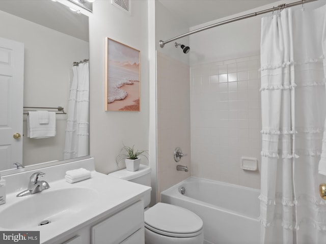 1604 Hunting Creek Dr Unit B, Alexandria, VA 22314 - bathroom with vanity, toilet, and shower / tub combo