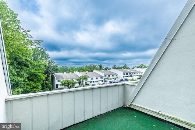 264 Summit House Unit 264, West Chester, PA 19382 - balcony featuring a residential view