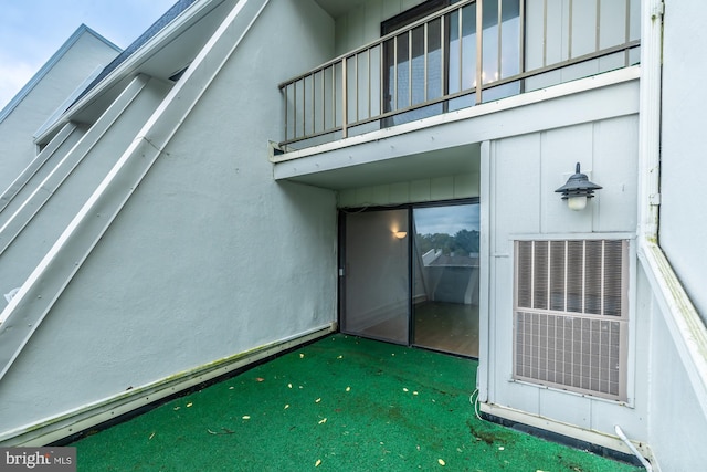 264 Summit House Unit 264, West Chester, PA 19382 - view of patio featuring a balcony