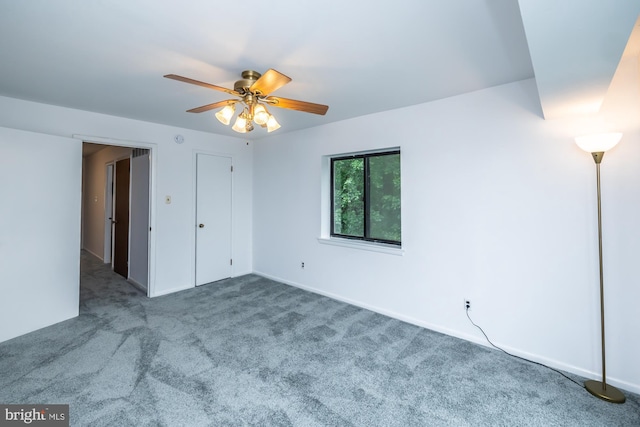 264 Summit House Unit 264, West Chester, PA 19382 - unfurnished bedroom featuring carpet, baseboards, and ceiling fan