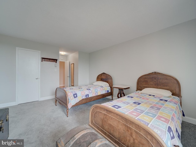 6100 Westchester Park Dr Unit 804, College Park, MD 20740 - carpeted bedroom with baseboards