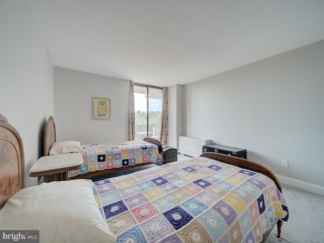 6100 Westchester Park Dr Unit 804, College Park, MD 20740 - bedroom with carpet floors and baseboards