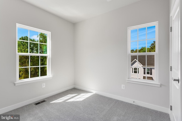 14 Chesapeake Ln Unit C, La Plata, MD 20646 - spare room featuring carpet and baseboards