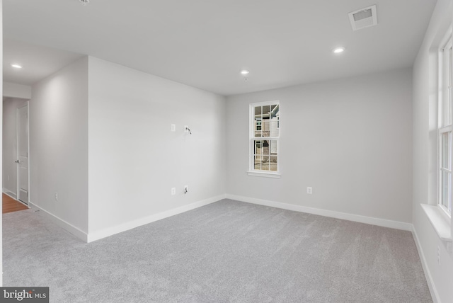 14 Chesapeake Ln Unit C, La Plata, MD 20646 - carpeted empty room featuring recessed lighting and baseboards