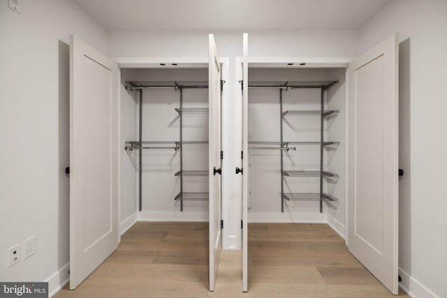 view of closet