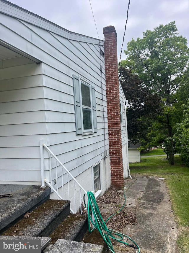 313 Northfield Ave, Waynesboro, PA 17268 - view of side of property featuring a chimney