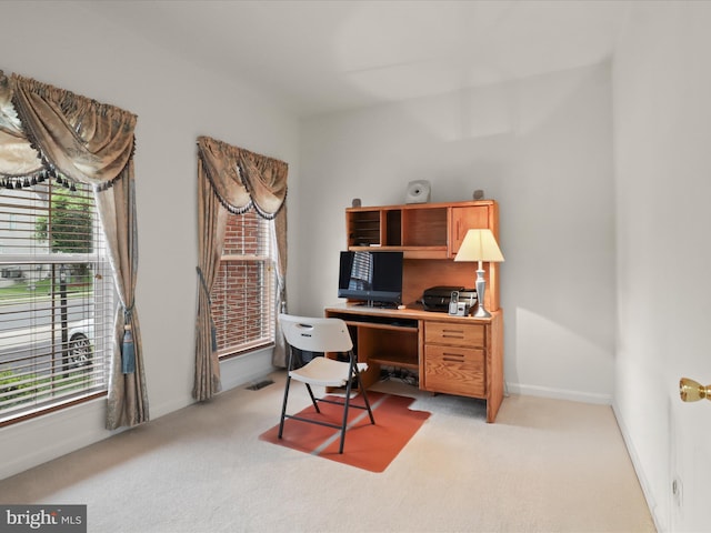 5204 Spanish Dollar Ct, Woodbridge, VA 22193 - office space featuring light carpet and baseboards