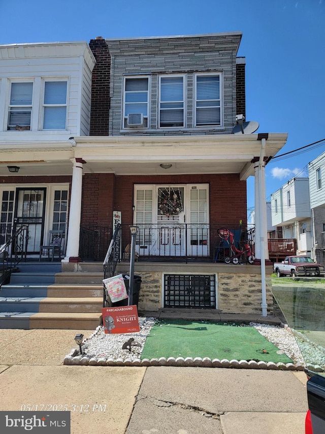 2061 Independence St, Philadelphia, PA 19138 - multi unit property featuring covered porch and brick siding