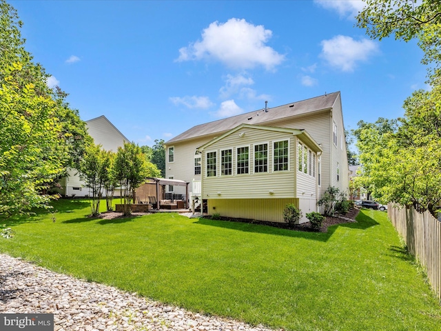 6470 Saddlebrook Ln, Frederick, MD 21701 - view of rear view of house