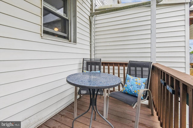 1132 Roland Heights Ave, Baltimore, MD 21211 - view of wooden deck