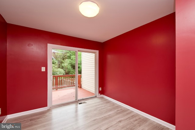 10305 Butternut Cir, Manassas, VA 20110 - empty room with wood finished floors and baseboards