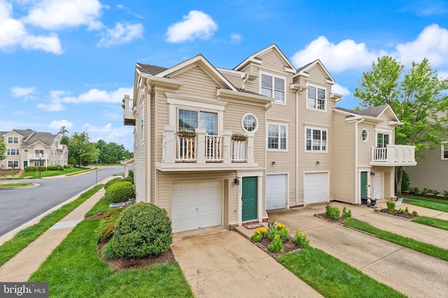 20387 Birchmere Ter, Ashburn, VA 20147 - multi unit property with a garage, driveway, and a balcony