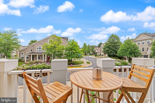 20387 Birchmere Ter, Ashburn, VA 20147 - balcony featuring a residential view