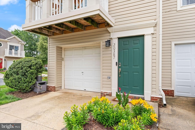 20387 Birchmere Ter, Ashburn, VA 20147 - entrance to property featuring a garage and driveway