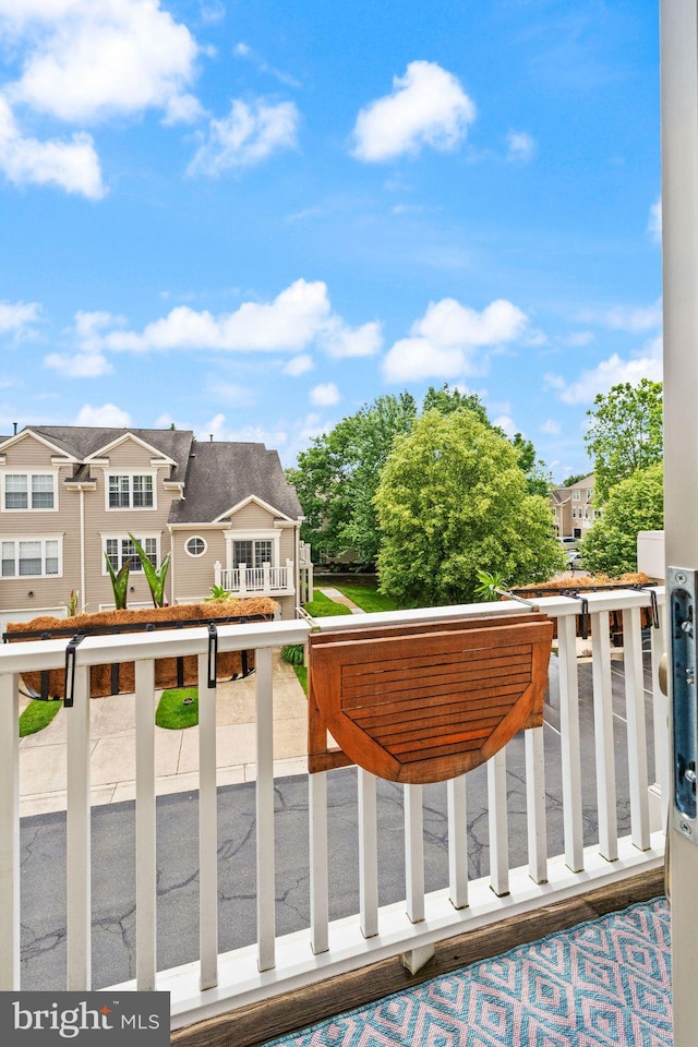 20387 Birchmere Ter, Ashburn, VA 20147 - balcony featuring a residential view