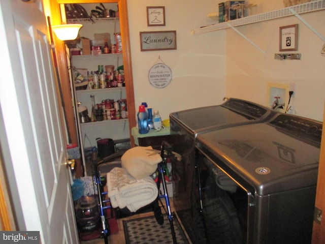 151 Juniper Dr, Ridgeley, WV 26753 - laundry area with washer and clothes dryer