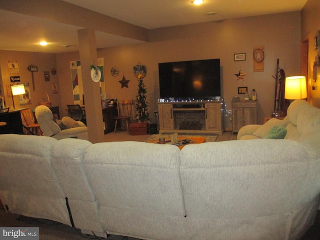 151 Juniper Dr, Ridgeley, WV 26753 - living room with recessed lighting
