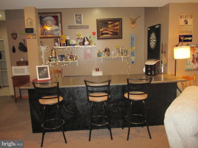 151 Juniper Dr, Ridgeley, WV 26753 - indoor bar featuring white microwave