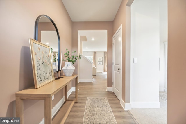 116 Munsee Cir, Winchester, VA 22602 - corridor featuring light wood-style floors and baseboards
