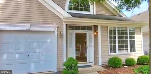10 Honeyflower, Bordentown, NJ 08620 - view of exterior entry with a garage