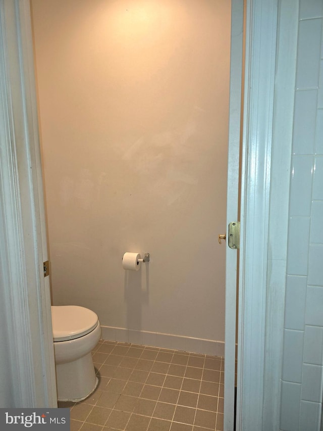 10 Honeyflower, Bordentown, NJ 08620 - bathroom with tile patterned floors, toilet, and baseboards