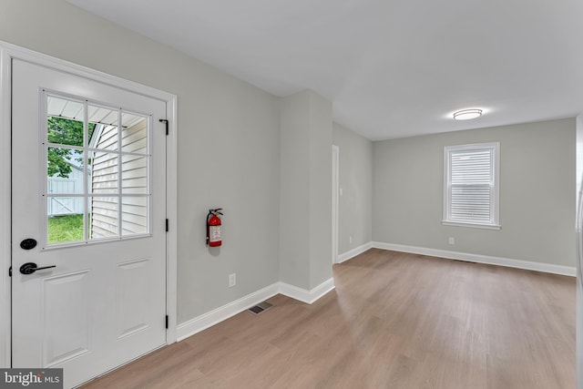 59 Jarvis St, Pemberton, NJ 08068 - entryway with light wood-style flooring and baseboards