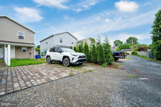 319 Crestmont St, Reading, PA 19611 - view of vehicle parking featuring driveway