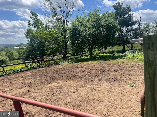 1442 Hickory Corner Rd, Augusta, WV 26704 - view of yard with fence and a view of rural / pastoral area