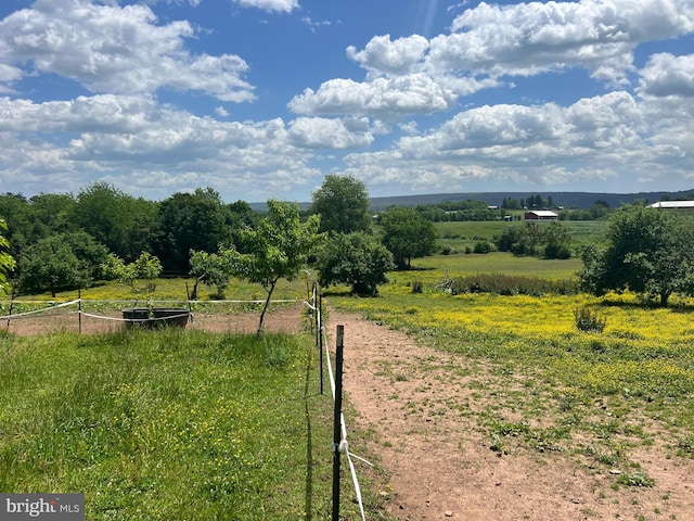 1442 Hickory Corner Rd, Augusta, WV 26704 - view of yard with a rural view and fence