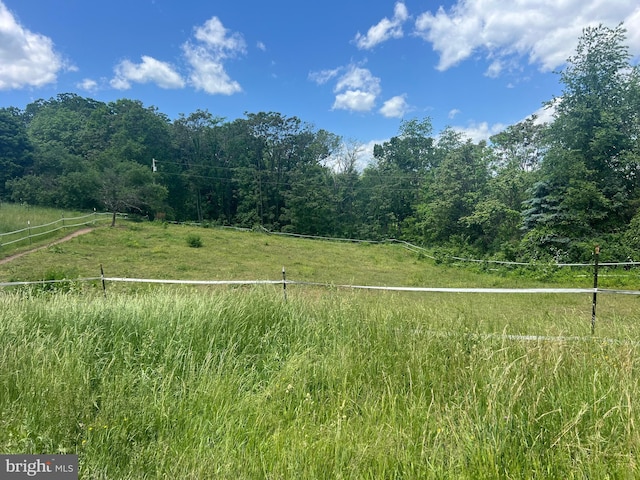 1442 Hickory Corner Rd, Augusta, WV 26704 - view of yard featuring fence and a rural view
