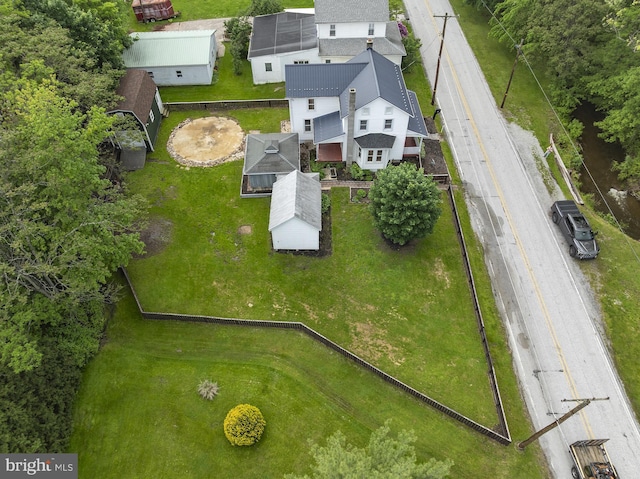 drone / aerial view